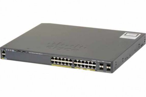 Cisco Catalyst 2960-X 24 GigE PoE 370W. 4 x 1G SFP. LAN Base, у-5, Баград.рф